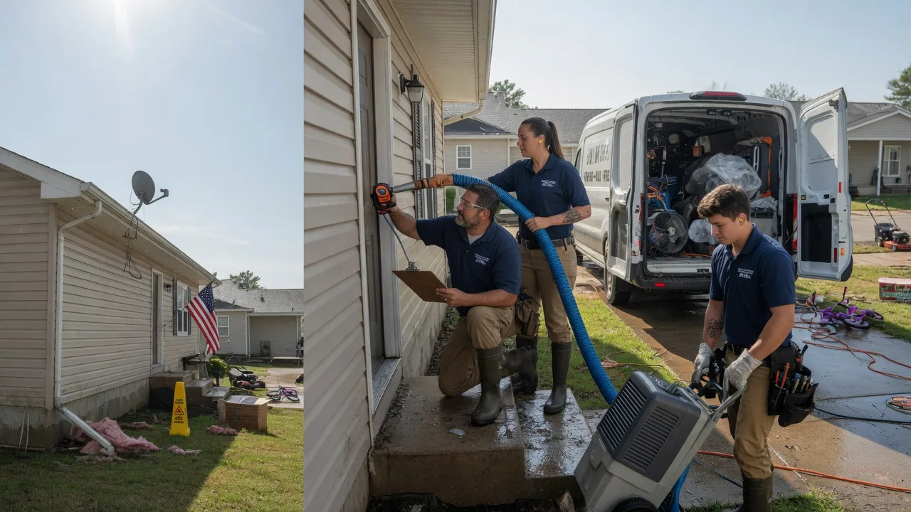 Ceiling Water Damage Restoration in Kent, OH near me
